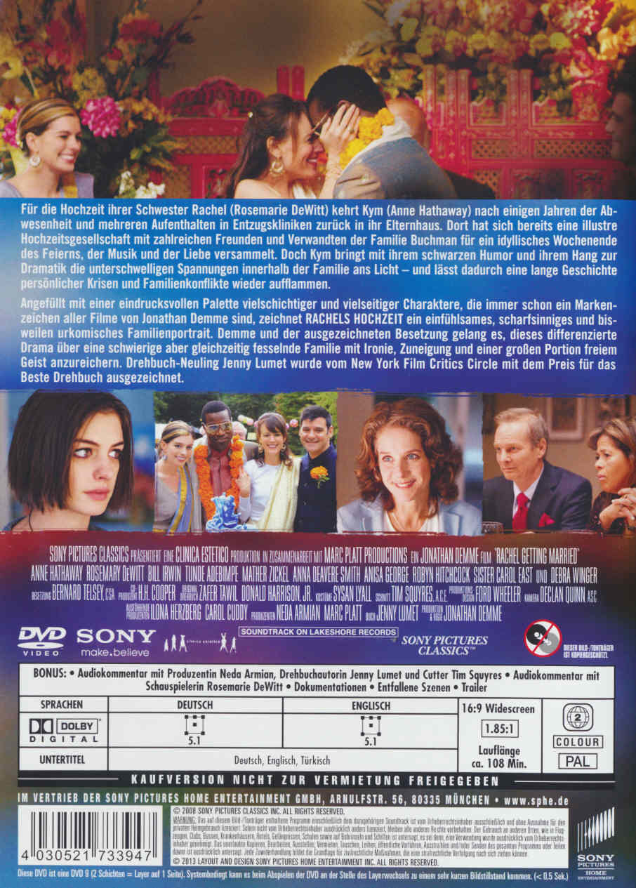 Rachels Hochzeit Filme De 