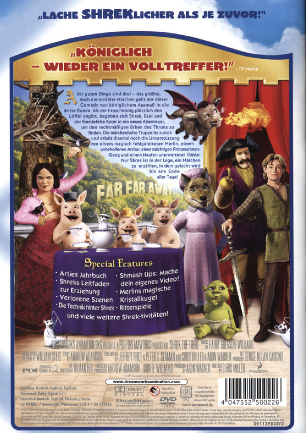 Shrek 3 Shrek Der Dritte Filme De