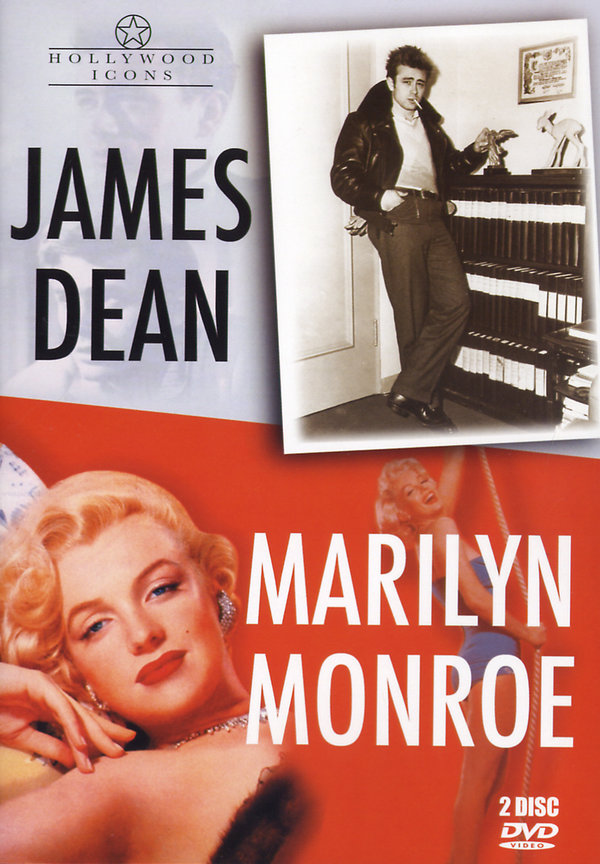 James Dean Marilyn Monroe Hollywood 2 Dvds Filme De