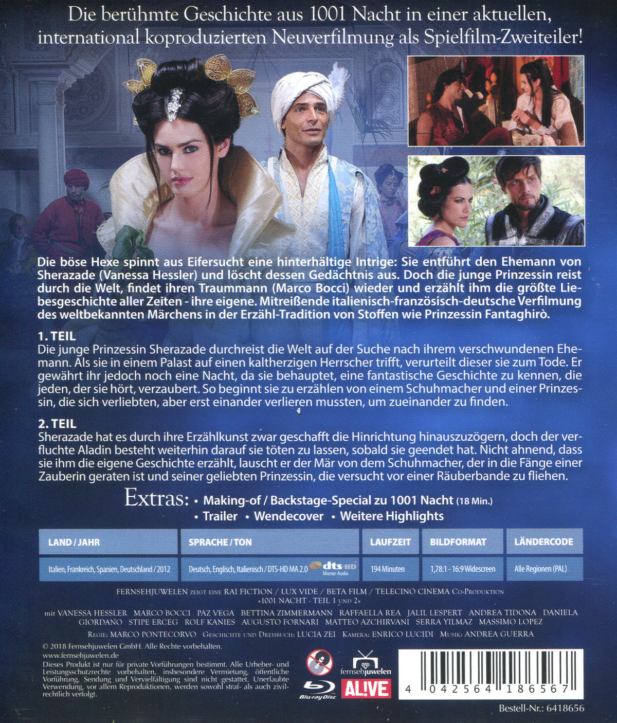 Le Mille E Una Notte Aladino E Sherazade Streaming