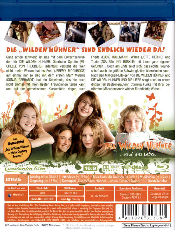 Die Wilden Hühner Filme Die Wilden Hühner Filme