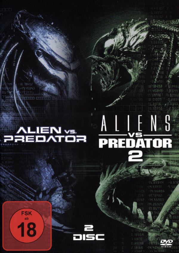 Alien Vs Predator 1 2 2 Dvds Filme De