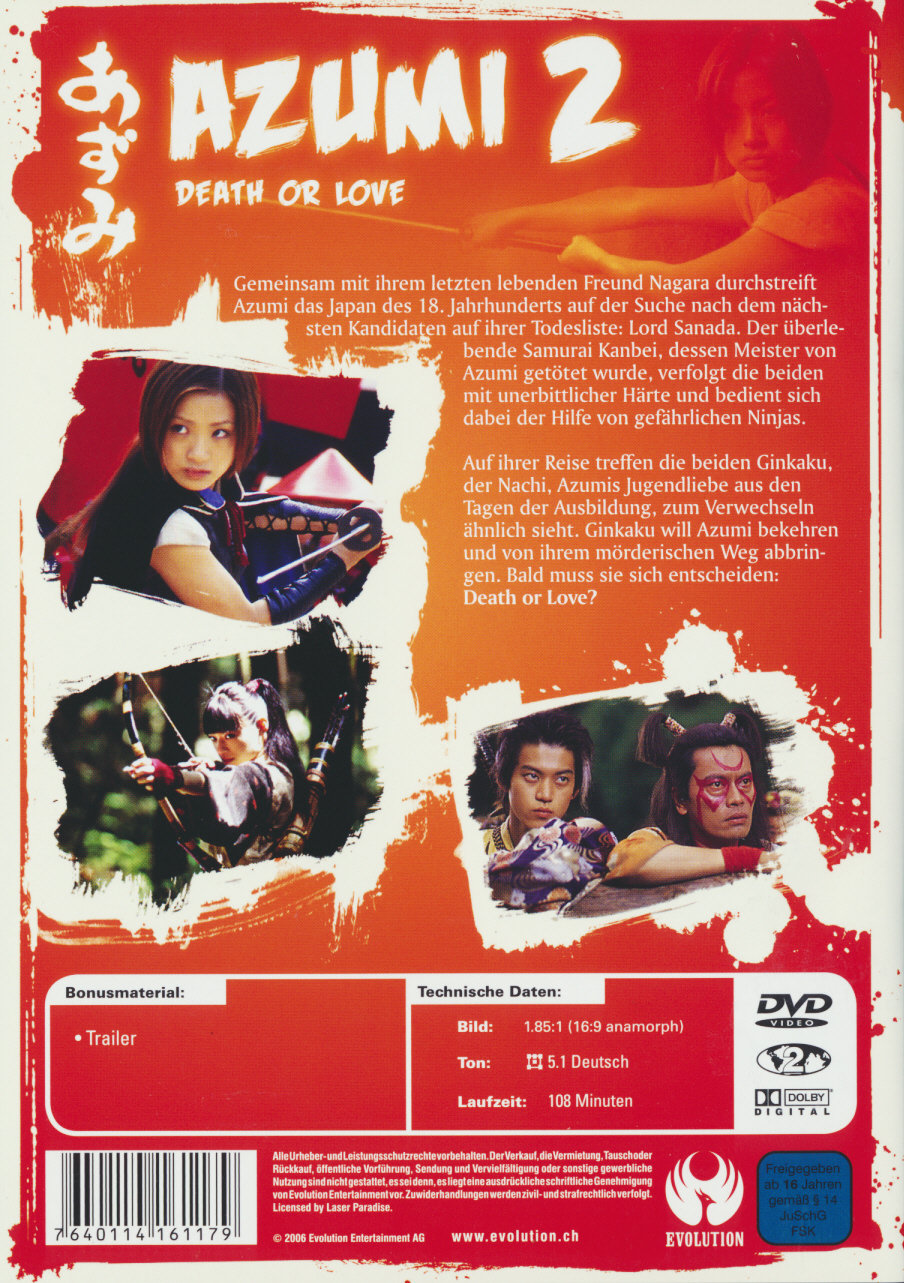 Azumi 2 Death Or Love Filme De